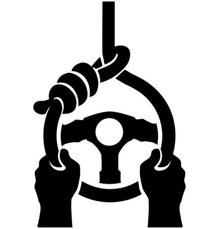 Dangerous drivingのイラスト素材