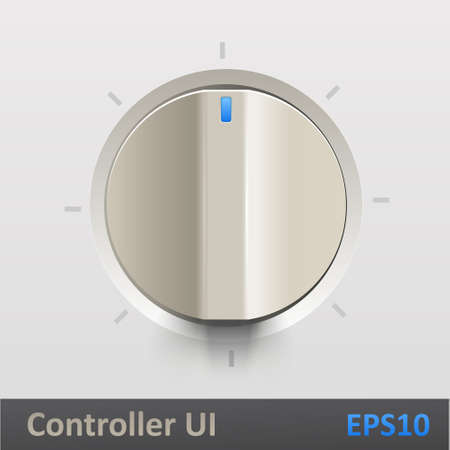 Control knob regulator  illustrationのイラスト素材