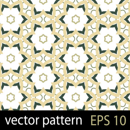 Abstract geometric floral patternのイラスト素材
