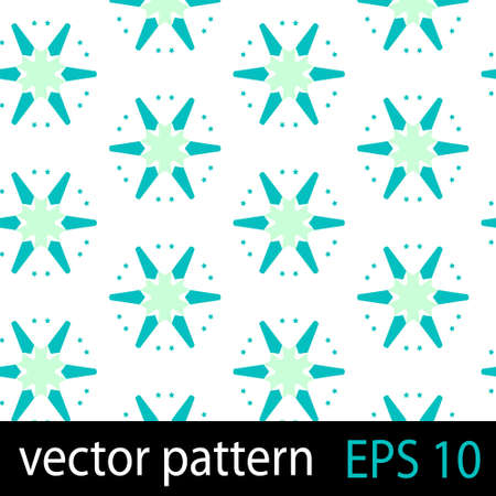 Snowflakes winter patternの写真素材