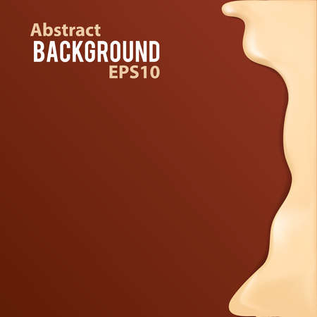 Abstract background with liquid frame.のイラスト素材