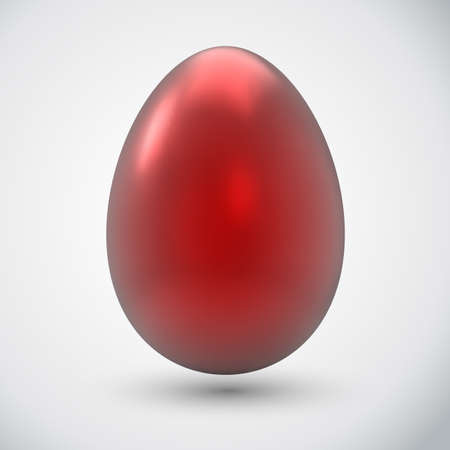 Glossy object with drop shadow for holiday design.のイラスト素材
