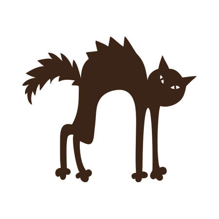 Black cat.のイラスト素材