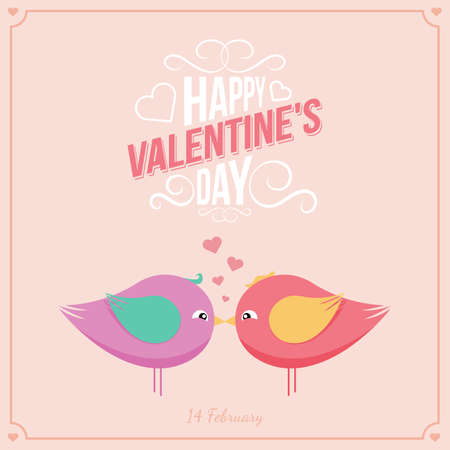 Saint Valentines  Day background.のイラスト素材