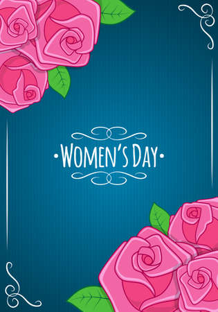 Eight 8 of March, Womens Day background.のイラスト素材