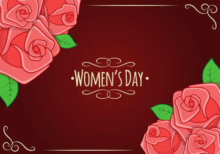 Eight 8 of March, Womens Day background.のイラスト素材