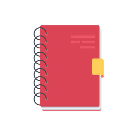 Notebook. Notepad.のイラスト素材