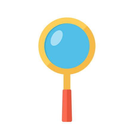 Magnifying glass. Searching symbol.のイラスト素材