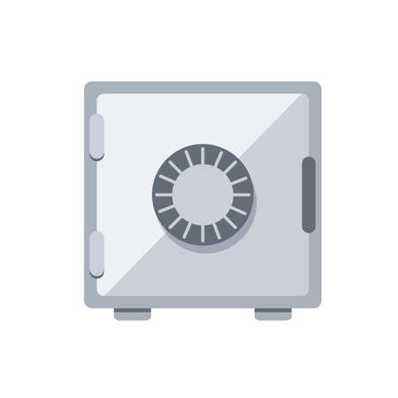 Metal safe deposit.のイラスト素材