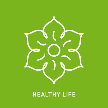 Yoga template.のイラスト素材