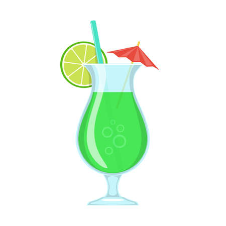 Cocktail glass.のイラスト素材