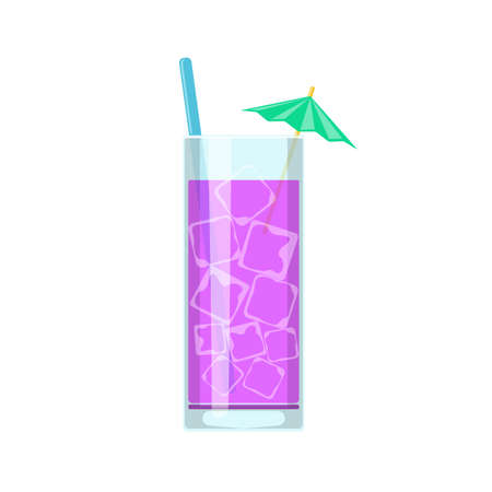 Cocktail glass.のイラスト素材