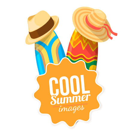 Vacation travel background. Easy to edit design template.のイラスト素材