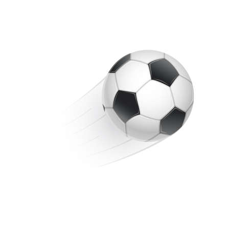 Realistic vector illustration of football. Easy to edit.のイラスト素材