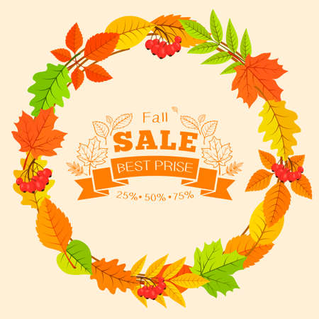 Autumn season background. Vector illustration easy to edit.のイラスト素材