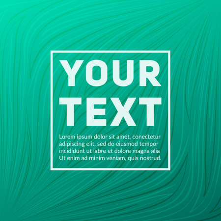 Bright wavy texture and text block.のイラスト素材