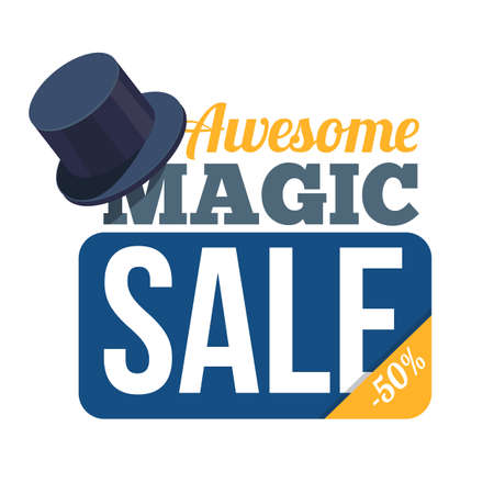 Sale badge on white background.のイラスト素材