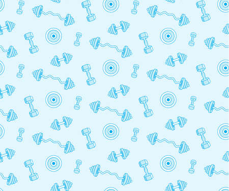 Sport and fitness background.のイラスト素材