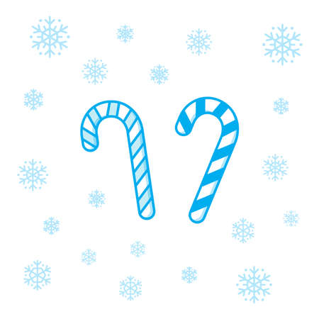 Simple one color style for holiday design.のイラスト素材