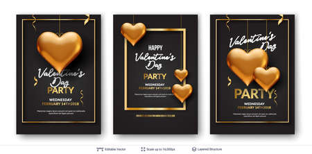 Holiday greeting card design setのイラスト素材