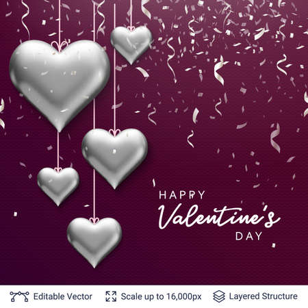 Easy to edit vector background. Holiday greeting card design.のイラスト素材