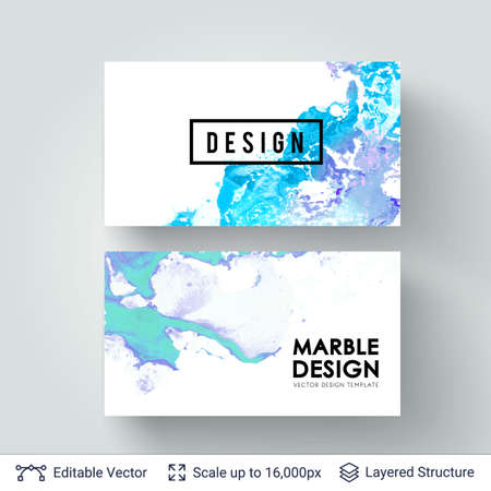 Abstract ink background. Marble style.のイラスト素材