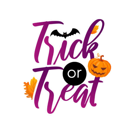 Halloween party text isolated on white.のイラスト素材