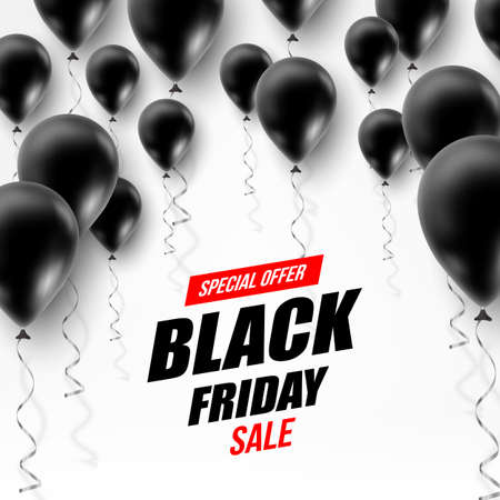 Black Friday Sale Abstract Background.のイラスト素材