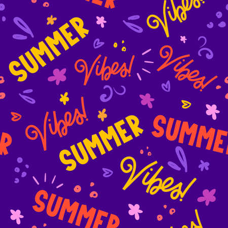 Summer season vector background template.