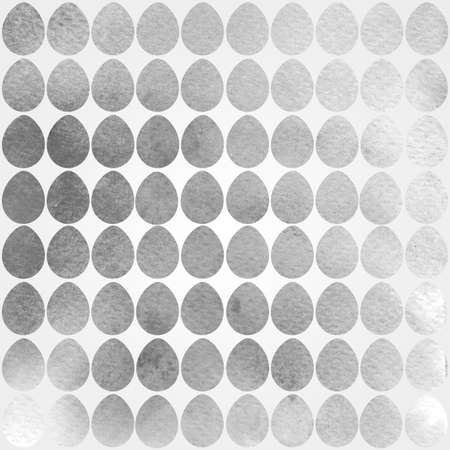 Hand drawn watercolor pattern with pastel Easter eggs. Abstract watercolor background. Modern Happy Easter template for greeting card or invitation design with bright egg and watercolor splash.の写真素材