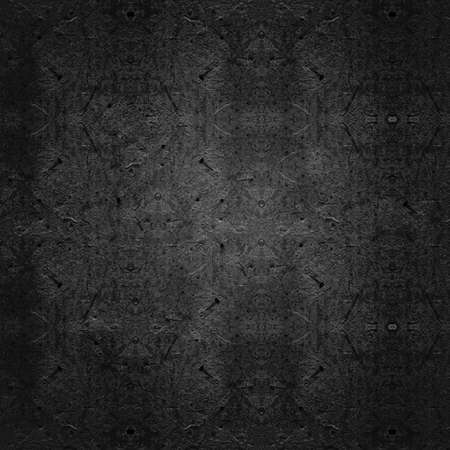 Black or grey craft paper cardboard texture. Dark rough vintage paperの写真素材