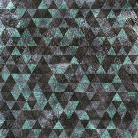 Abstract geometric seamless triangle pattern background. Gray backdrop with fur