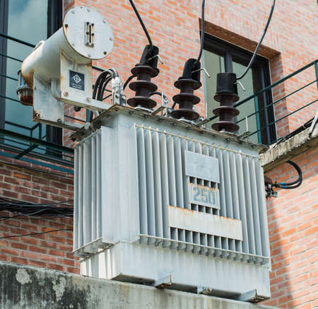 Transformer on high power stationのeditorial素材