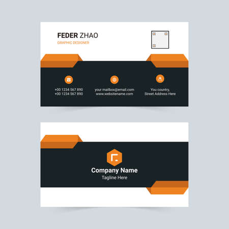 Business cardのイラスト素材