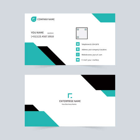 Business simple universal business cardのイラスト素材