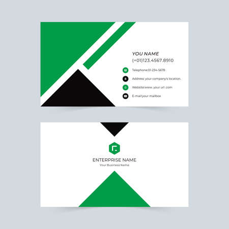 Business corporate vector business cardのイラスト素材