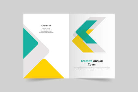 Creative minimalistic company cover vector templateのイラスト素材