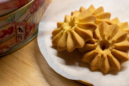 Delicious and rich butter cookies.