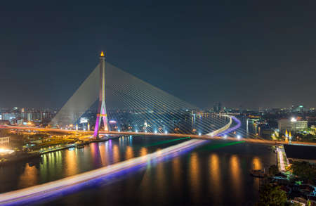 RAMA VIII Bridgeの写真素材