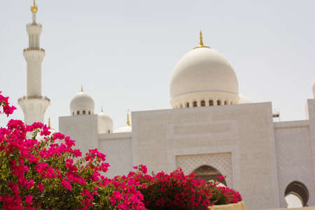 Abu Dhabi Sheikh Zayed White Mosque, Emiratesのeditorial素材