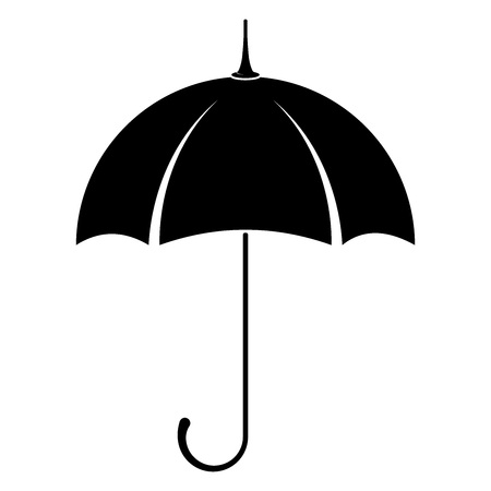 Umbrella icon. Vector illustration of an umbrella. Logo umbrella.のイラスト素材