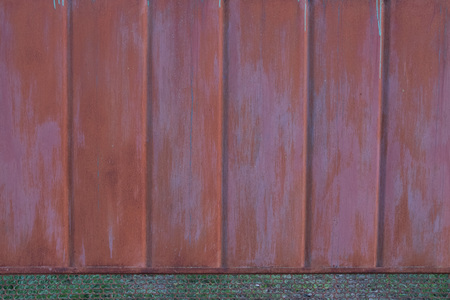 Background, texture rusty metal. Element rusty metal fence.の写真素材
