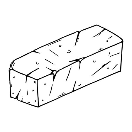 Brick icon. Vector building bricks.のイラスト素材