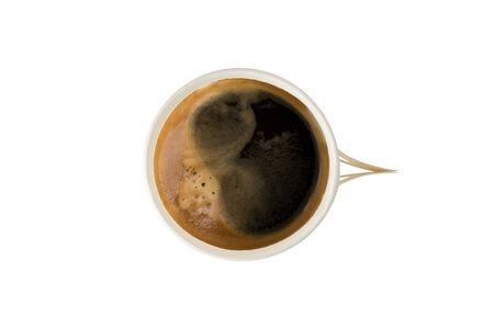 coffee, paper cup of coffee on isolate backgroundの写真素材