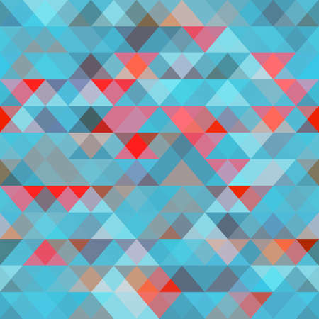 Abstract  seamless pattern with triangles. Vector illustration.