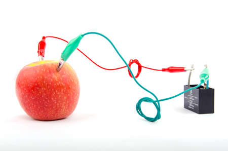 Battery Charger from appleの写真素材