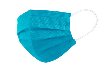 Breathing medical respiratory mask. Hospital or pollution protect face masking, Corona virusの写真素材