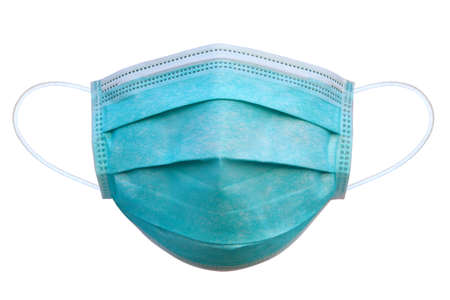 Doctor mask and coronavirus protection isolated on a white backgroundの写真素材