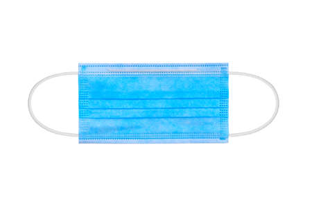 Doctor mask and corona virus protection isolated on a white backgroundの写真素材