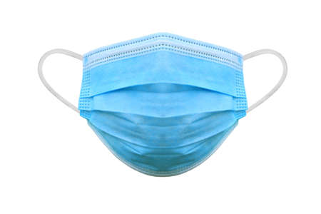 Doctor mask and corona virus protection isolated on a white backgroundの写真素材